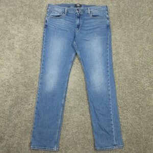 Paige Jeans Mens 36x32 Blue Lennox Slim Fit Faded Stretch Comfort Denim Pants